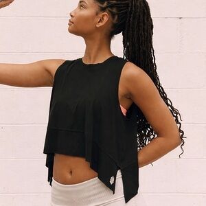 FP Movement Tempo Tank NWT Size S Free People Top Black